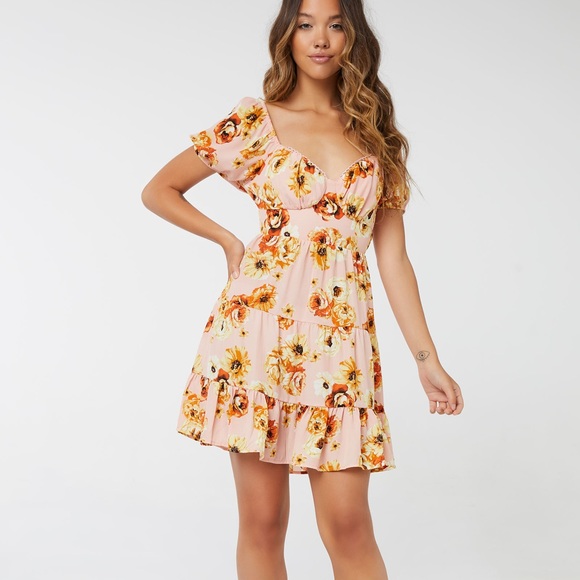 Floral Tiered Dress - Picture 5 of 5